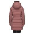 thumbnail image 2 of Rokka&Rolla Women's Heavy Long Winter Coat with Fleece Hood Parka Jacket, 2 of 9