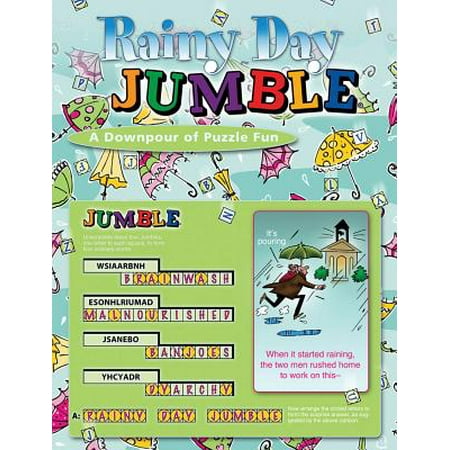 Rainy Day Jumble® : A Downpour of Puzzle Fun