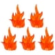 thumbnail image 1 of piezas de bloques de construcción educativos infantiles con efecto de fuego en miniatura, ideales para figuras de acción y decoraciones de Halloween., 1 of 7