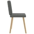 thumbnail image 4 of vidaXL Dining Chair Set of 4 Dark Grey, 4 of 6
