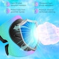 thumbnail image 2 of Kids Protective Gear Set Knee Pads for Kids 3-14 Years Toddler Knee and Elbow Pads with Wrist Guards 3 in 1 for Skating Cycling Bike Rollerblading Scooter, 2 of 5