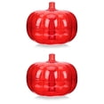 thumbnail image 4 of 2 Pcs Plateau de Fruits Rouges Citrouille Boîte à Assiettes Créative Plateau de Fruits Secs avec Couvercle, 4 of 6
