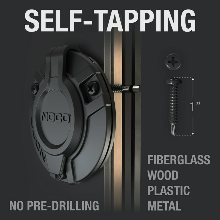 nocco。 NOCO GCP1 13 Amp 125V AC Port Plug with Integrated 16-inch Outdoor