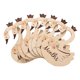 thumbnail image 2 of 7x separadores de madera para bebés, separadores de suspensión, organizadores de tamaño de tela, organizador de tela ligera, Unisex, portátil, hermoso perfecl separador de armario, 2 of 8