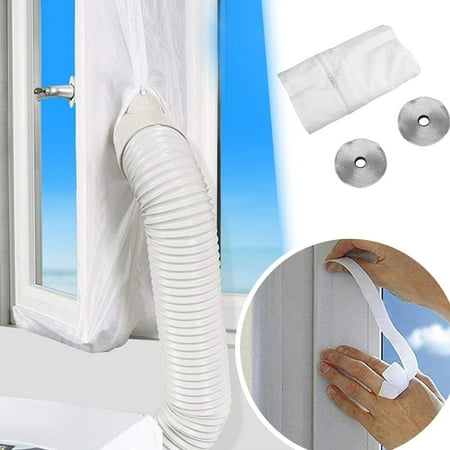 

Window Seal For Portable Air Conditioner Universal Ac Mobile Soft Sealing Sealed Shield Airlock With Adhesive Fastener And Tumble Dryer