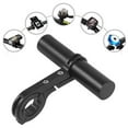 thumbnail image 3 of Mountain Bike Handlebar Extender Handle Bar Phone Speed Meter Holder Extension Storage Bracket Adapter Frame Accessories Black Aluminum Alloy, 3 of 9