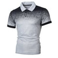 thumbnail image 5 of FAVIPT Men Shirts Fashion 2024 Men's Polo Shirts Short Sleeve Casual Polo T Shirt Big and Tall Color Block Slim Fit Golf Shirts for Men Plus Size Polo Tops with Pocket Gray XXXXXL, 5 of 5