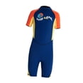 thumbnail image 4 of Trajes de neopreno para niños Traje de buceo para niños Traje de neopreno para niños para deportes acuáticos Kayak XL azul oscuro, 4 of 9