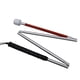 thumbnail image 2 of Bastón ciego plegable Muleta de soporte portátil roja reflectante plegable Yuyangstore bastón ciego plegable, 2 of 8