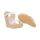 thumbnail image 5 of Alpargata Cabra Yute Piel Sintética Lila Hebilla Ajustable Platonia PAZ-03-LILA, 5 of 8