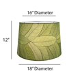 thumbnail image 2 of Eangee 18 Inch Tapered Drum Shade Green, 2 of 6