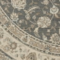 thumbnail image 5 of Nourison Living Treasures 5'10" x ROUND Grey/Ivory Persian Indoor Rug, 5 of 9