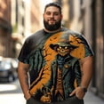 thumbnail image 2 of playera grande y alto para hombre big and tall men t shirt camisas playeras manga corta 4XLT 3DTS10054, 2 of 7