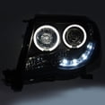 thumbnail image 3 of AKKON - For 2005-2011 Toyota Tacoma Runner Black LED Projector Headlights+ Black LED Tube Tail Lights Lamps, 3 of 7