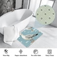 thumbnail image 3 of Seagull Polyester Non-Slip Machine Washable Office Chair Rug for Chair Rugs and Door Rug, 3 of 6