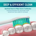 thumbnail image 2 of Replacement Toothbrush Heads, 8 Pack Standard Brush Heads Compatible with Philips Sonicare Electric Toothbrushes (White), 2 of 3