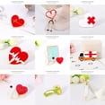 thumbnail image 3 of GKNET Brooches Pins Enamel Stethoscope Heartbeat Shape Brooch Gift for Doctor Nurse_yi-L, 3 of 8