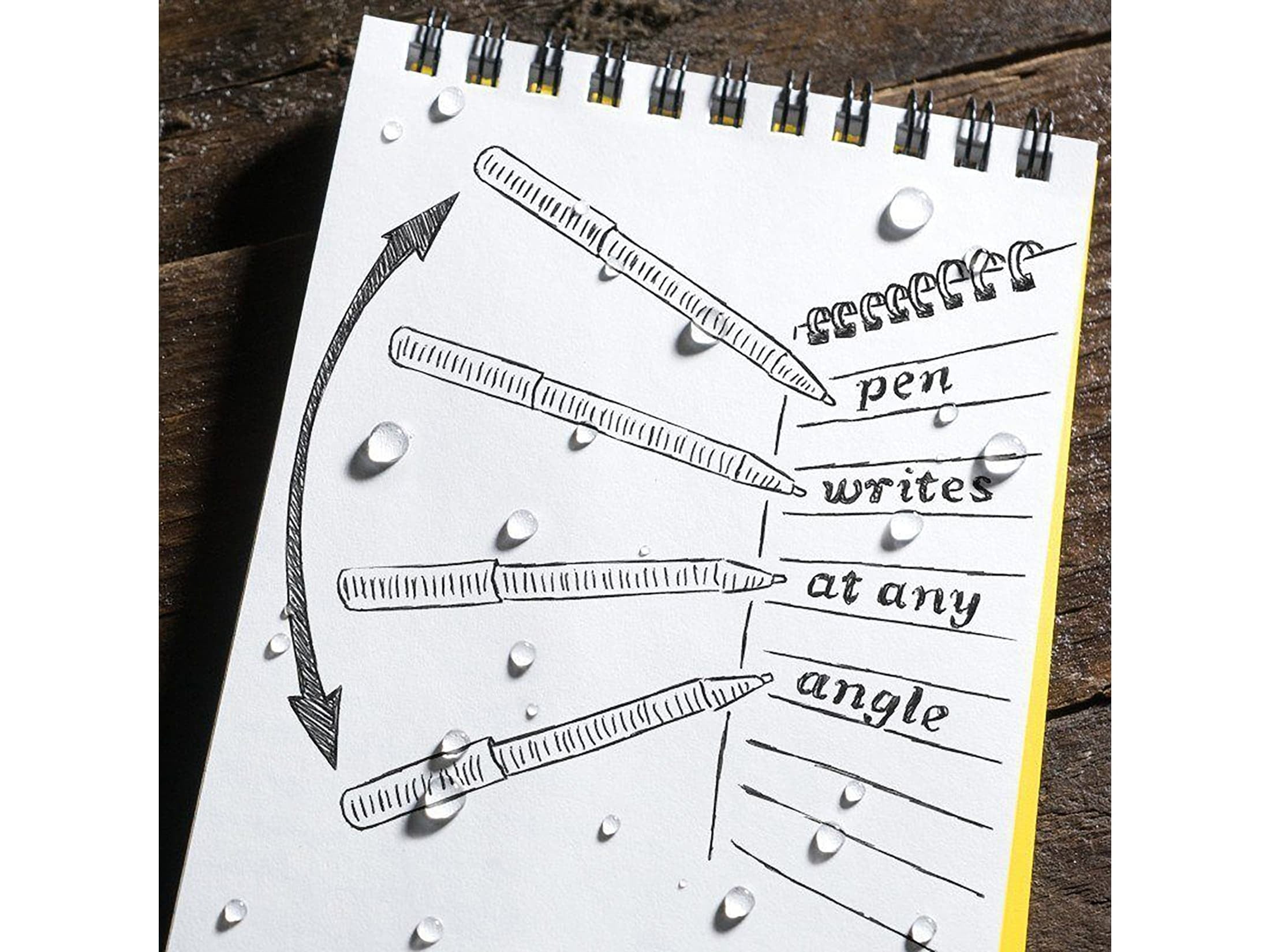 Rite in the Rain Twist Advance Mechanical Pencil Black
