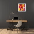thumbnail image 3 of Frank, Assaf 12x12 White Modern Wood Framed Museum Art Print Titled - Splash of Color II, 3 of 4