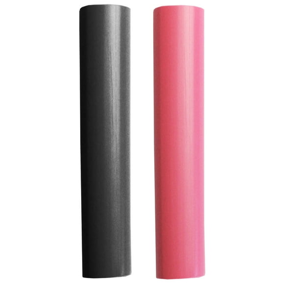 Pacer Battery Cable Heat Shrink Tubing - 1" x 3" - Black/Red (2-Pieces Combo Pack) BEHS1-3BKRD