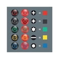 thumbnail image 2 of Wera 105625 Kraftform Plus 300/7 Screwdriver Set 3, PH/SL/PZ, 7 Pieces, 2 of 8