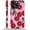 Pink Red Cherries, variant on Case for iPhone 14 13, Hybrid Heavy Duty 2 in 1 Full Body Rugged Shockproof Protection Glossy Case for iPhone 14 13 - Red and Black Raven Skeleton