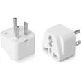 thumbnail image 1 of Bates- US Plug Adapter, 2 pc, Travel Adapter, Europe to US Plug Adapter, US Adapter, Electrical Adapters, Converter Plug, 1 of 6