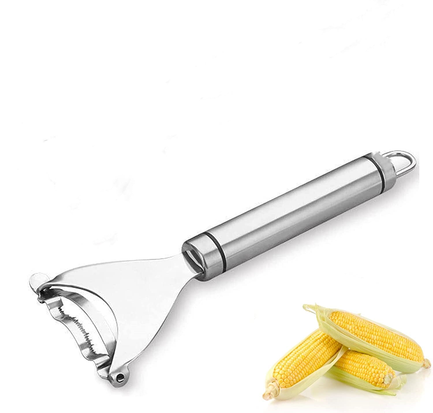Casewin Corn Peeler, Corn Planer Thresher, Stainless Steel Corn Peeler