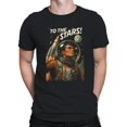 thumbnail image 2 of Retro Space Adventure: To The Stars Men's T-shirt, 2 of 3