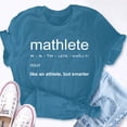 thumbnail image 5 of EcoLoom Mathlete Definition Nerd Geek Math Math Short Sleeve Unisex T Shirt, 5 of 6