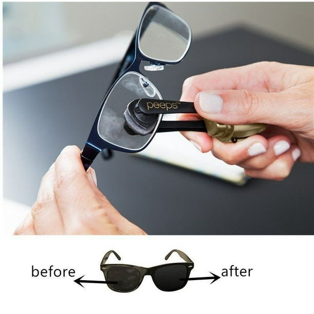 Eyeglass Sunglass All In One Glasses Cleaner New Peeps From Lenspen Clean  Tool