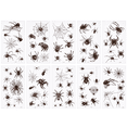 thumbnail image 3 of CUITING 10X Temporary Tattoo Body Sticker Spider Fake Halloween Tattoo, 3 of 11