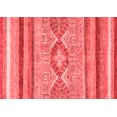 thumbnail image 1 of Ahgly Company Machine Washable Indoor Rectangle Abstract Red Modern Area Rugs, 6' x 9', 1 of 4