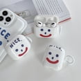 thumbnail image 4 of AirPods Cover Silicone Cover NICE Simple Smiley Apple Airpod 3 Cover, 4 of 5