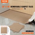 thumbnail image 2 of VEVOR Carreaux de Tapis Réutilisables, 20"x 20 Pouces Carrés de Tapis avec Rembourrage Attaché, Carreaux de Tapis Doux, 2 of 9