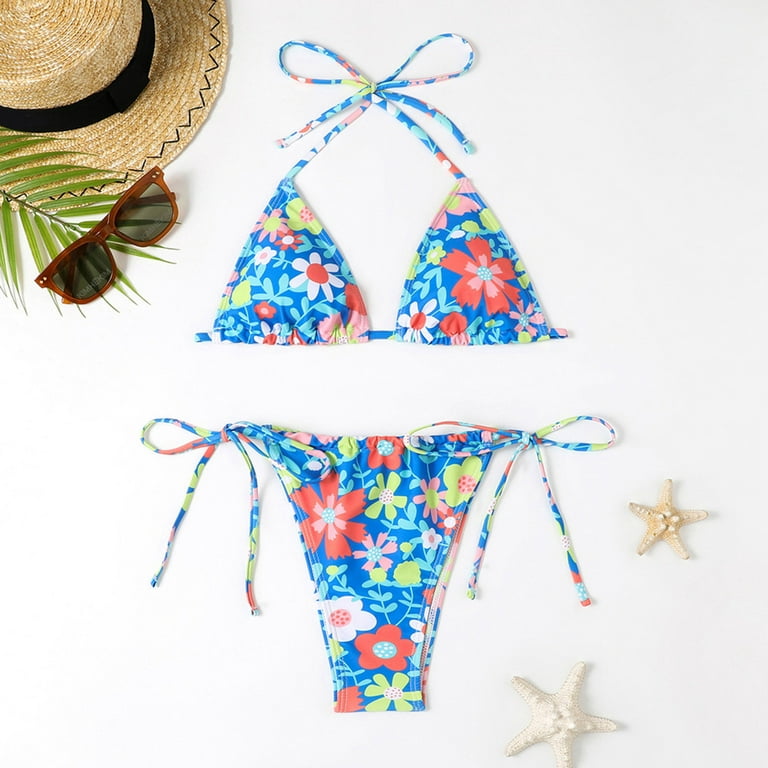 EHQJNJ Tankini Bathing Suits for Women with Skirt Bikini Swimsuit Women  Swimwear Push up Bikini Set Thong Brazilian Bathing Suit Beach Wear Womens