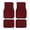 Red, variant on Car Floor Mats Set of 4, Plaid Car Floor Mats, Checkered Plaid Pattern Vehicle Front Rear Carpets, Non- Auto Foot Mats Universal Fit for Car SUV Truck Van 26.7x17.3+13x17.3Inch