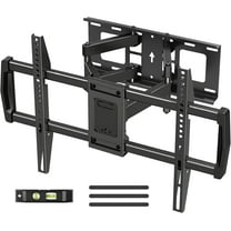 MOUNT PRO Full Motion TV Wall Mount for Most 42-82 inch TVs, Wall Mount Bracket with Articulating Swivel and Tilt, Max VESA 600x400mm, Holds up to 100lb