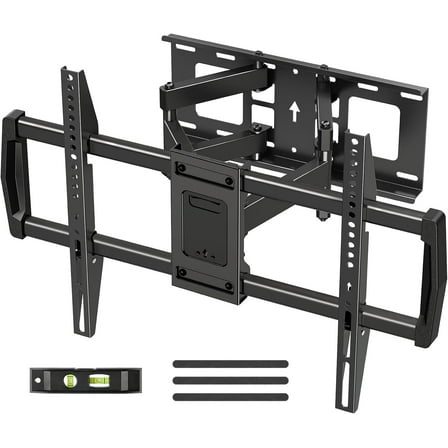 MOUNT PRO Full Motion TV Wall Mount for Most 42-82 inch TVs, Wall Mount Bracket with Articulating Swivel and Tilt, Max VESA 600x400mm, Holds up to 100lb