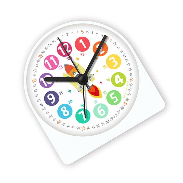 Despertadores Analógicos, Lámpara De Noche, Funciona Con Pilas, Modelado Doméstico, Dibujos Animados, Dormitorio, Luz De Mesa, Resistente A Los Arañazos, Regalo Para Niños Cateissary HA025855-01