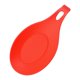 thumbnail image 1 of Nvzi Juego de 4 soportes para cucharas y espátulas de silicona resistentes al calor, juego de 4 herramientas de cocina, color rojo, 1 of 5