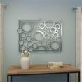 thumbnail image 3 of Stainless Steel Metal Wall Decor in Metallic Silver Finish - Art Bubbles, 3 of 3
