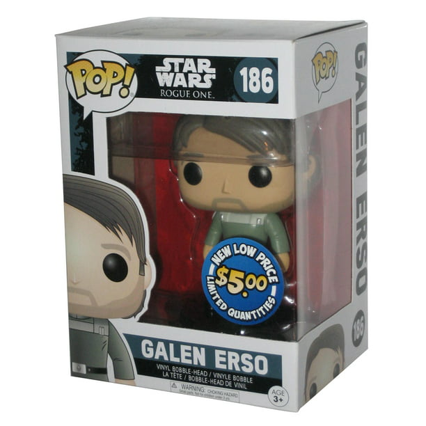 Onverenigbaar logboek trainer Star Wars Rogue One Galen Erso Funko POP! Vinyl Figure 186 - Walmart.com