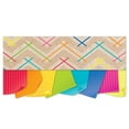 thumbnail image 3 of Creative Teaching Krafty Pop Colorful Kraft Chevron EZ Border (CTP 10903), 3 of 4