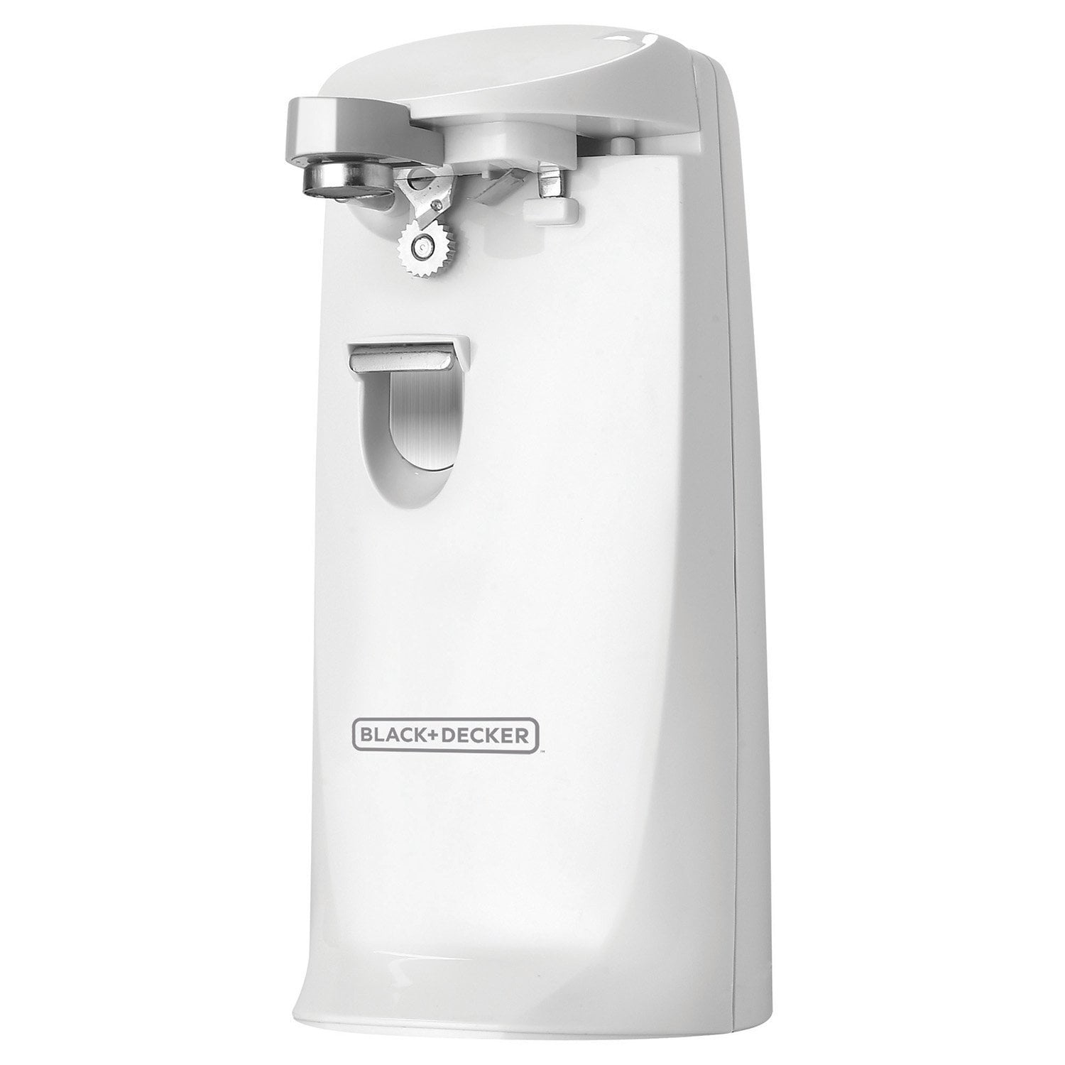 BLACK+DECKER EC475W ExtraTall Electric Can Opener with Knife Sharpener