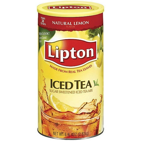 Lipton Drink Mix, Iced Tea, 100 Oz, 1 Count