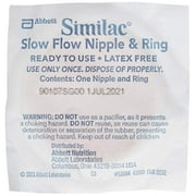 Similac Slow Flow Nipple and Ring، 10 Pack