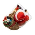 thumbnail image 5 of Kurt Adler 10.5-Inch Coca-Cola Santa in Chimney Christmas Tablepiece, 5 of 5