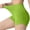 Green, variant on Women's High Waisted Ribbed Yoga Shorts Ruched Butt Lifting Workout Shorts Seamless Stretch Fitness Shorts Everyday Pilates & Gym Shorts for Women(Sky Blue,M)