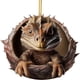 thumbnail image 2 of mfyjkho Adorno colgante de dinosaurio navideño - Decoración acrílica para espejo retrovisor de coche, hogar y árbol - 1 unidad, 2 of 3